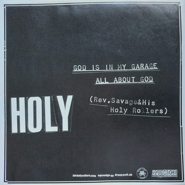 Reverend Savage And His Holy Rollers : God Is In My Garage (7",45 RPM)
