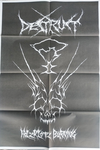 Destruct (6) : Cries the Mocking Mother Nature (LP, Ltd, Blu + Flexi, 7", S/Sided, Red)