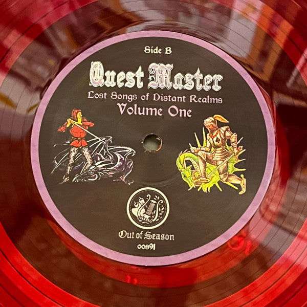 Quest Master : Lost Songs Of Distant Realms  (LP,Compilation,Limited Edition,Repress)