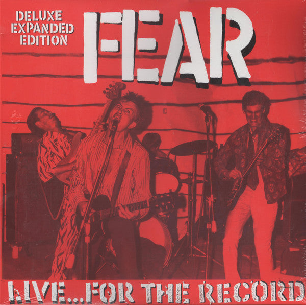 Fear (3) : Live...For The Record (LP,Album,Deluxe Edition,Limited Edition,Reissue)