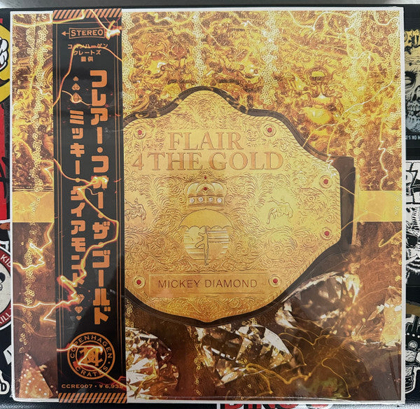 Mickey Diamond : Flair For The Gold (LP, Album, Dlx, Ltd, Num, RE, Obi)