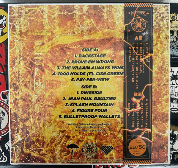 Mickey Diamond : Flair For The Gold (LP, Album, Dlx, Ltd, Num, RE, Obi)