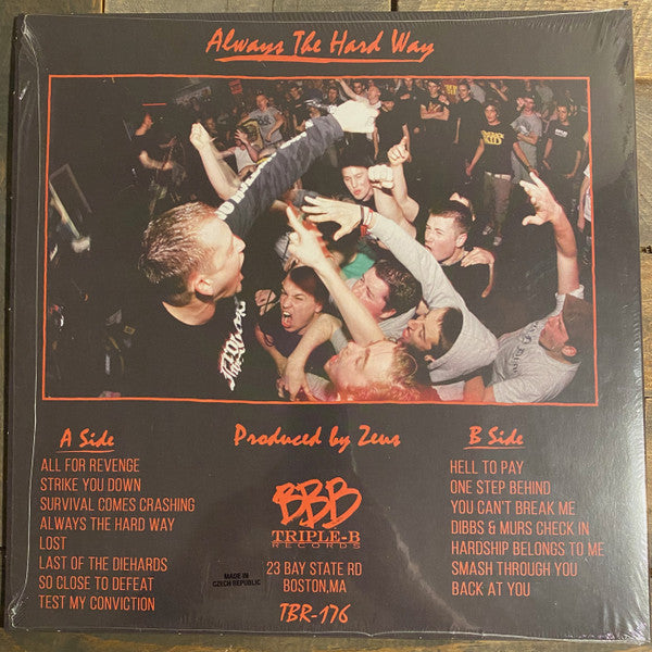 Terror (3) : Always The Hard Way (LP,Limited Edition,Reissue,Repress,Stereo)
