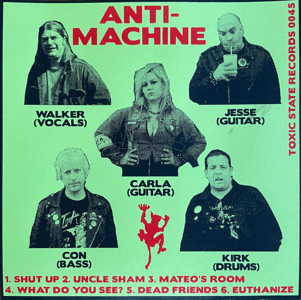 Anti-Machine (2) : Anti-Machine EP (7",45 RPM,EP,Repress,White Label)