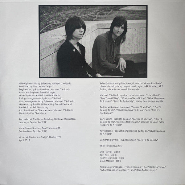 Lemon Twigs, The : Everything Harmony (LP,Album,Stereo)