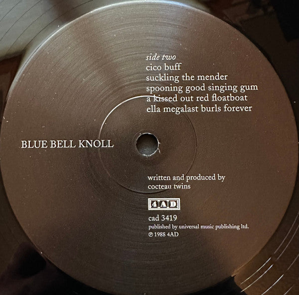 Cocteau Twins : Blue Bell Knoll (LP,Album,Reissue,Remastered)