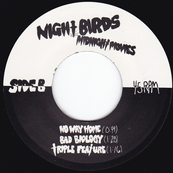 Night Birds : Midnight Movies (7",45 RPM,EP)