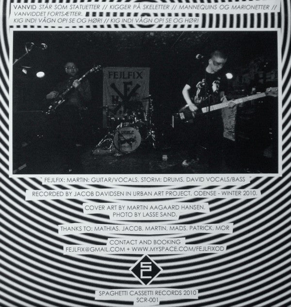 Fejlfix : Langsom Død (7",EP,33 ⅓ RPM)