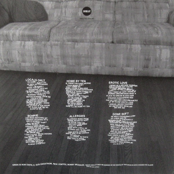 Grids : White Walls (12",45 RPM,Album)