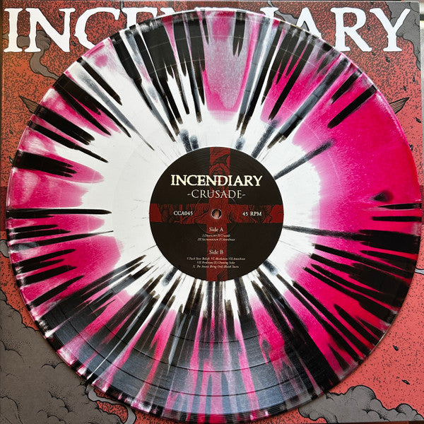 Incendiary (3) : Crusade (12",45 RPM,Album,Repress)