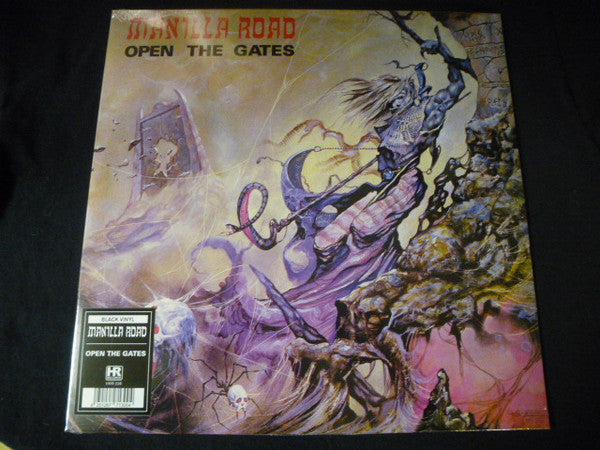 Manilla Road : Open The Gates (LP,Album,Repress)