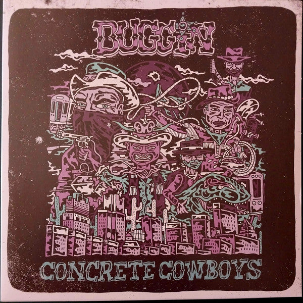 Buggin (2) : Concrete Cowboys (LP, Album, Ltd, Tra)