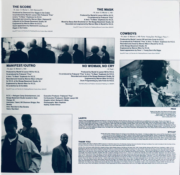 Fugees : The Score (LP,Album,Reissue)