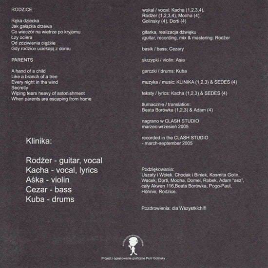 Klinika (2) : Karate Pogo (7", EP)