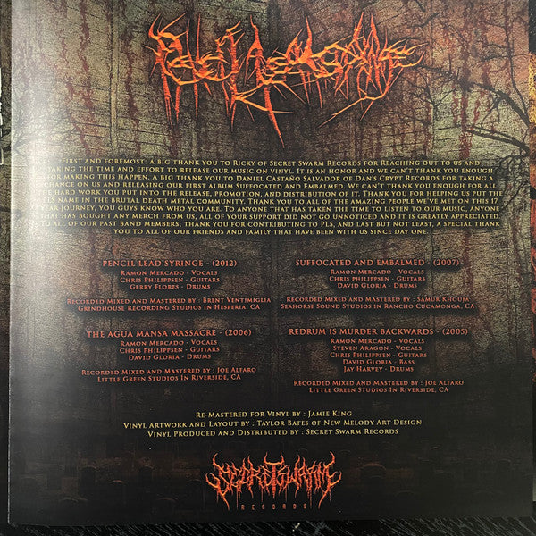 Pencil Lead Syringe : A Collection Of Remnants (LP,Compilation,Limited Edition,Remastered)