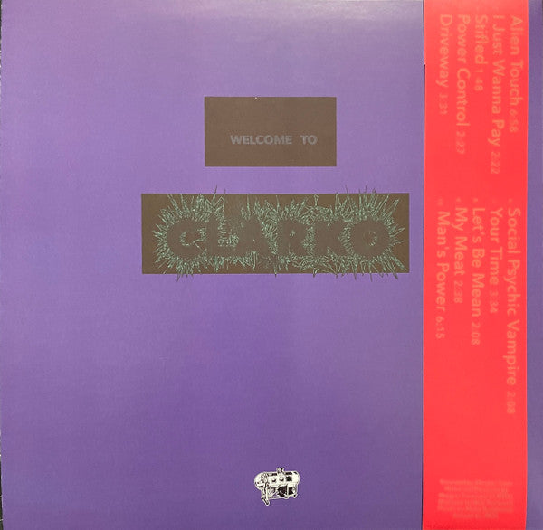 Clarko (2) : Welcome To Clarko (LP, Yel)