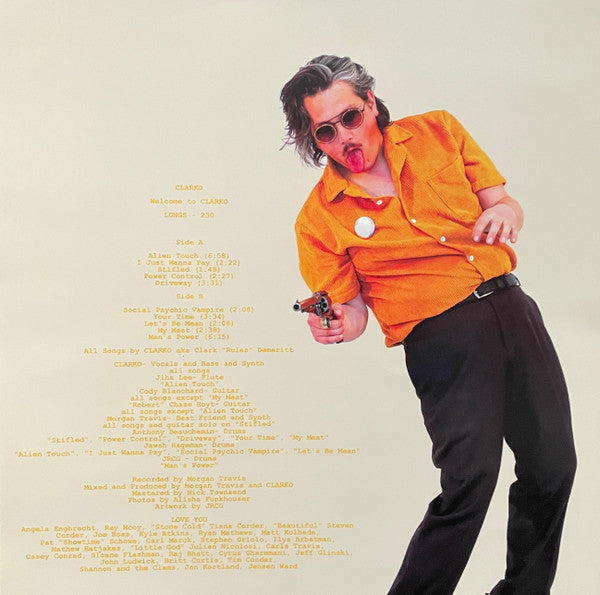 Clarko (2) : Welcome To Clarko (LP, Yel)