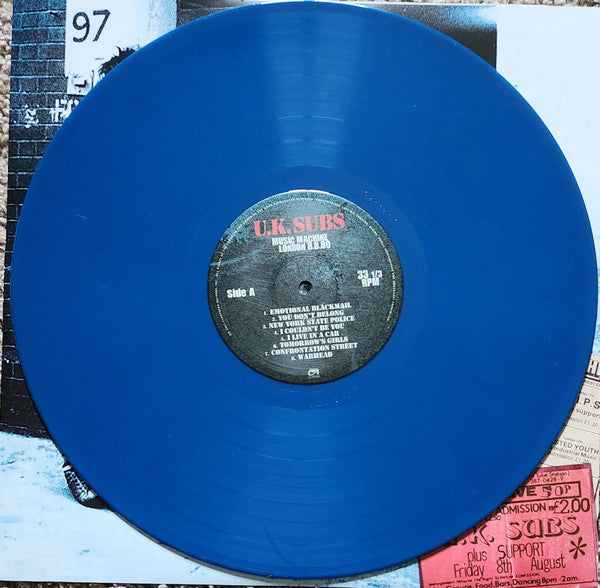 UK Subs : Music Machine London 8.8.80 (LP,Limited Edition)