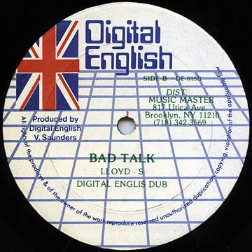 Byron Simms / Lloyd-D-Stiff : Everlasting Arms / Bad Talk (12",45 RPM)