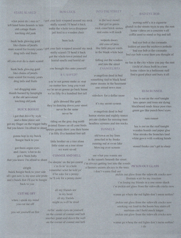 The Stools : R U Saved (LP)
