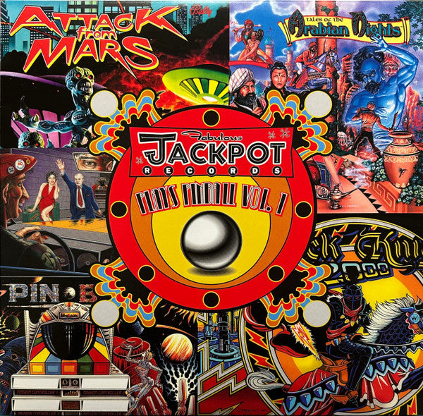 Various : Jackpot Plays Pinball Vol. 1 (LP, Album, Ltd, Opa)