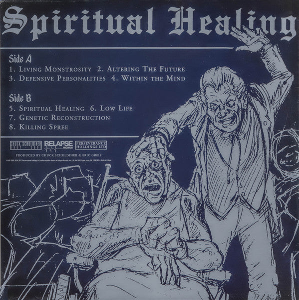 Death (2) : Spiritual Healing (LP,Album,Reissue,Remastered)