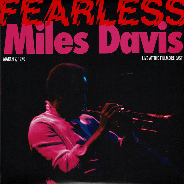 Miles Davis : Fearless (March 7, 1970 Live At The Fillmore East) (LP, Pin + LP, Mar + LP, S/Sided, Etch, Red + 7", S)
