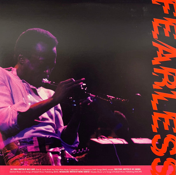 Miles Davis : Fearless (March 7, 1970 Live At The Fillmore East) (LP, Pin + LP, Mar + LP, S/Sided, Etch, Red + 7", S)
