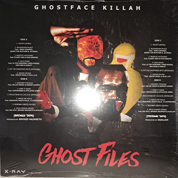 Ghostface Killah : Ghost Files (LP,Album,Limited Edition,Repress)