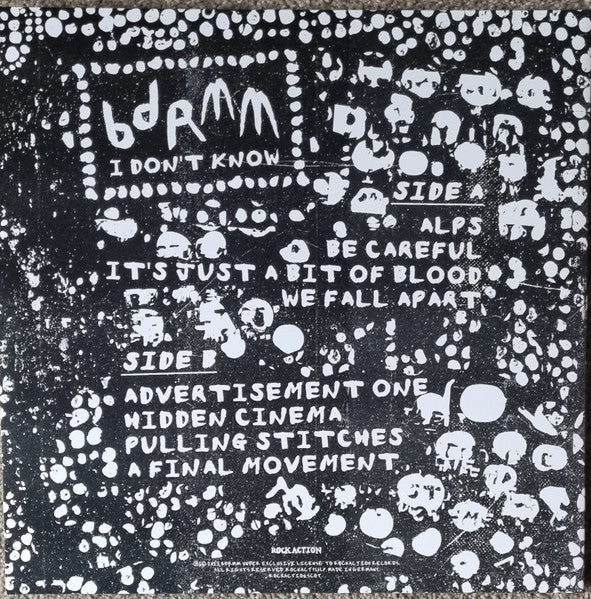 bdrmm : I Don't Know (LP,Album,Limited Edition)
