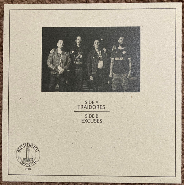Mess (29) : Traidores (7",45 RPM,Single,Repress)