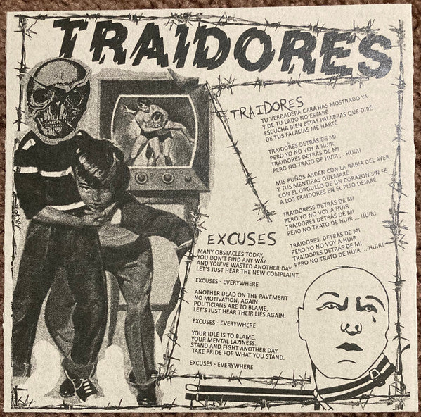 Mess (29) : Traidores (7",45 RPM,Single,Repress)