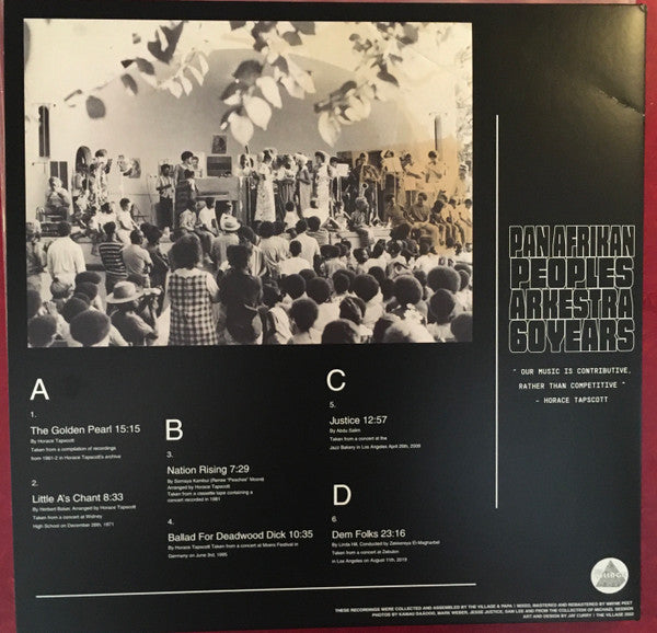 The Pan-Afrikan Peoples Arkestra : 60 Years (2xLP, Ltd, Gat)
