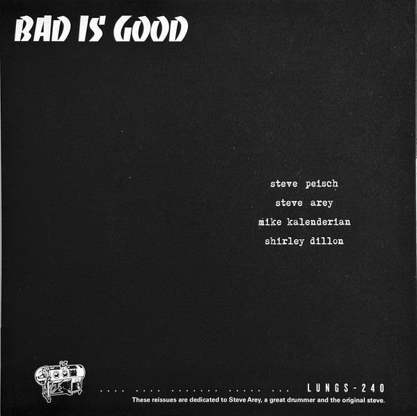 The Steves : In A Room / Over The Phone / Bad Is Good (7", EP, RP)