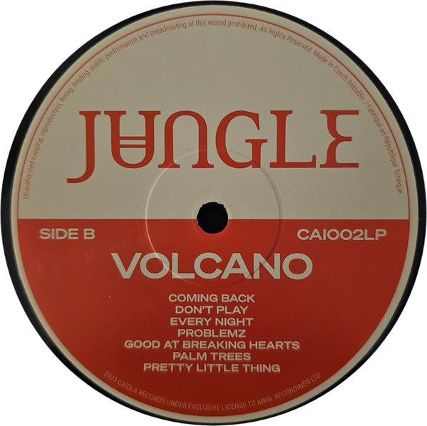 Jungle (12) : Volcano (LP,Album)