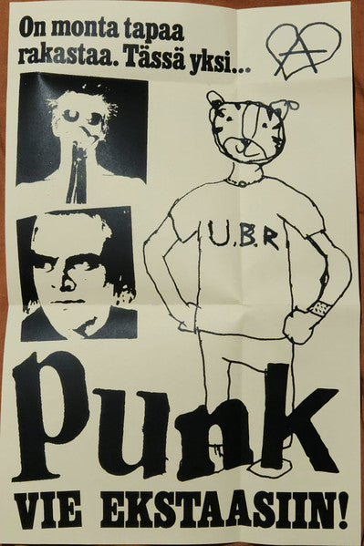 Tiikeri (3) : Punk On Rakkaus -EP (7", Single, RE)