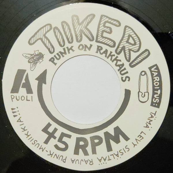 Tiikeri (3) : Punk On Rakkaus -EP (7", Single, RE)
