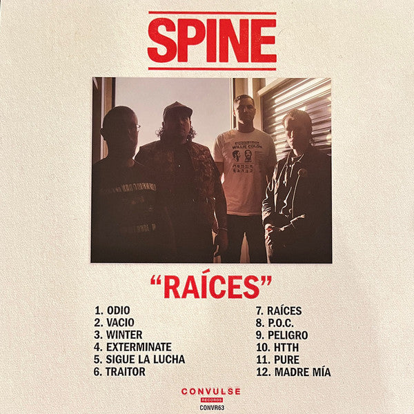 Spine (9) : Raíces (LP, Album, Yel)