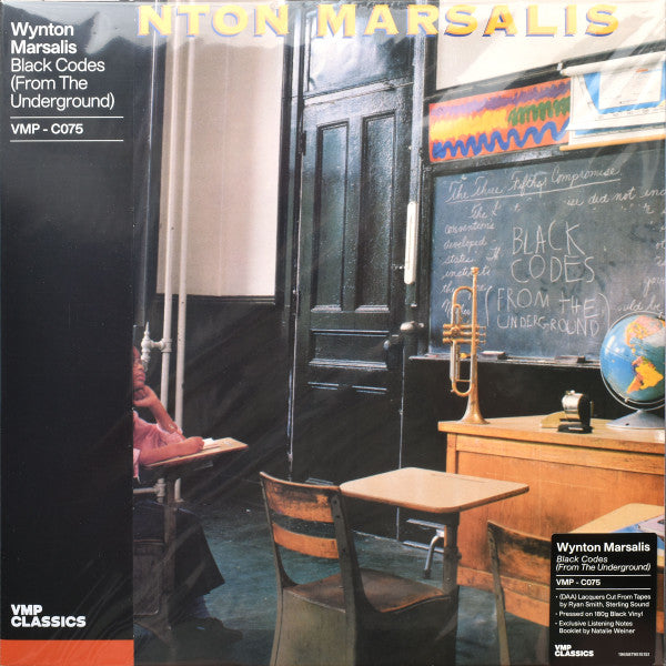 Wynton Marsalis : Black Codes (From The Underground) (LP, Album, Club, RE, 180)