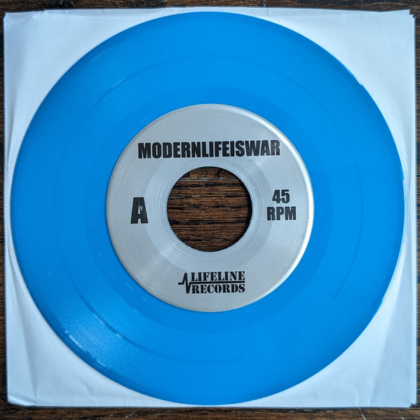 Modern Life Is War : Modern Life Is War (7", Blu)
