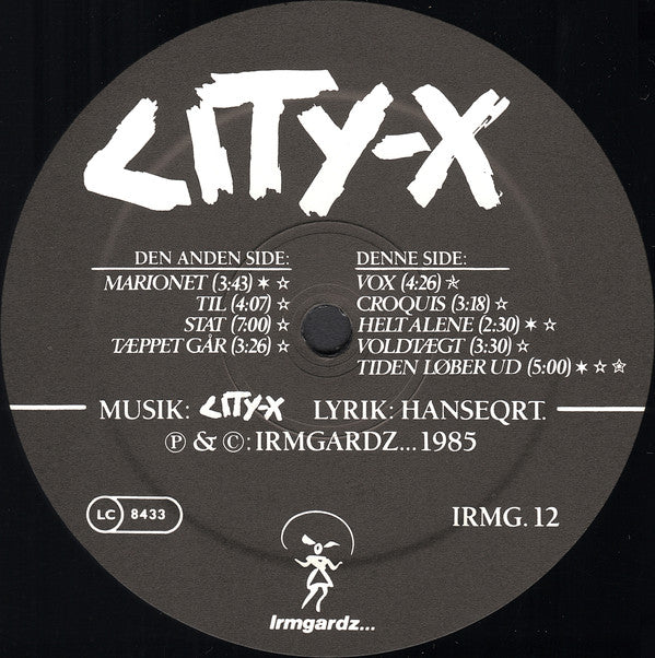 City-X : City-X (LP,Album)