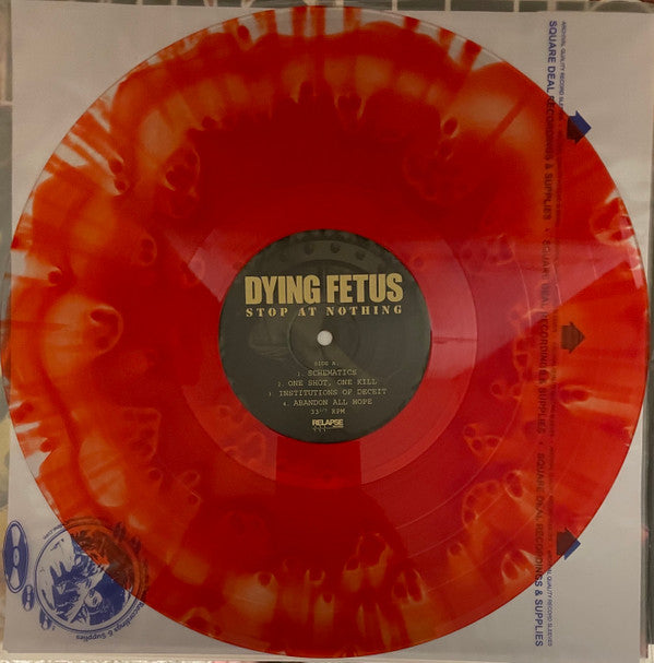 Dying Fetus : Stop At Nothing (LP,Album,Reissue)