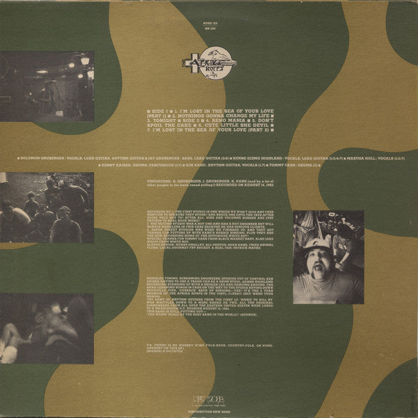 Afrika Korps, The : God It's Them Again! (LP,Mini-Album,EP)