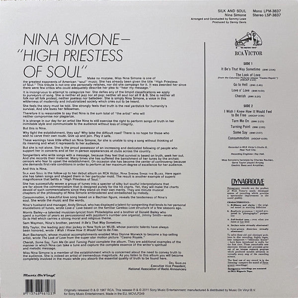 Nina Simone : Silk & Soul (LP,Album,Reissue)