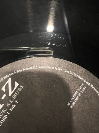 Jay-Z : The Black Album (LP,Album,Reissue,Stereo)