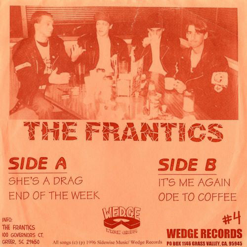 Frantics (3), The : She's A Drag (7",45 RPM)