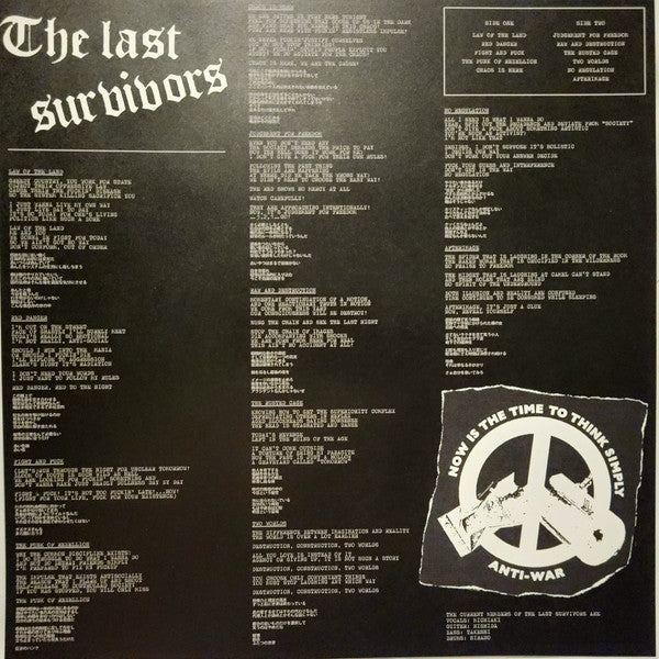 The Last Survivors : 2001-2016 (LP, Comp)