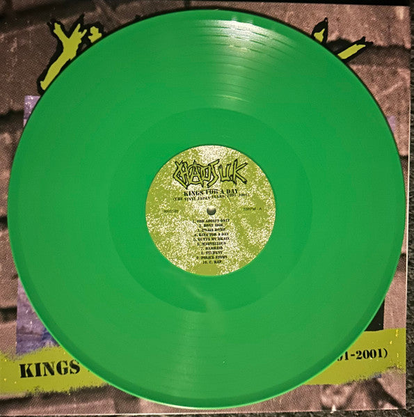 Chaos UK : Kings For A Day (The Vinyl Japan Years: 1991 - 2001) (LP, Album, Comp, Ltd, RE, Gre)