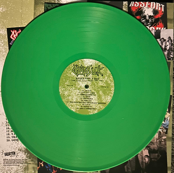 Chaos UK : Kings For A Day (The Vinyl Japan Years: 1991 - 2001) (LP, Album, Comp, Ltd, RE, Gre)