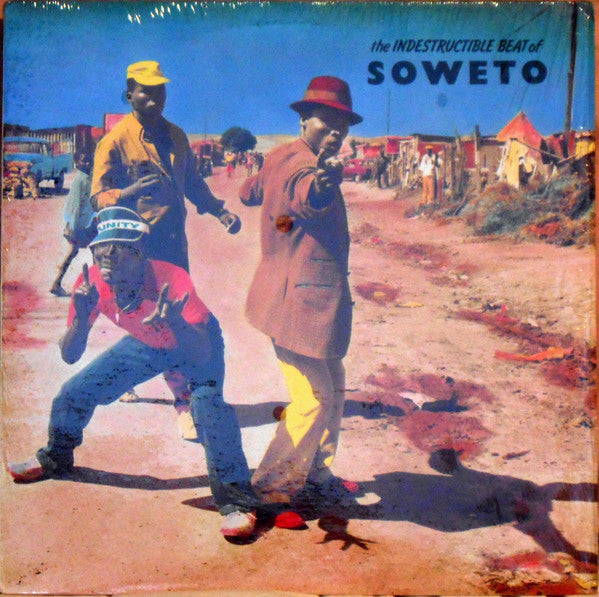 Various : The Indestructible Beat Of Soweto (LP,Compilation,Repress)